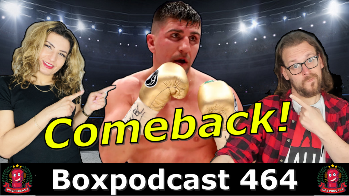 Boxpodcast 464 – Marco Huck verkündet Ring-Comeback im Schwergewicht!