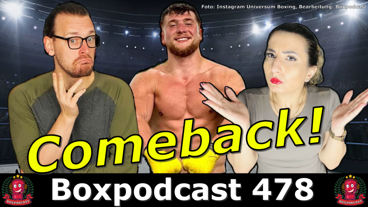 Boxpodcast 478 – Fabian Thiemke unterschreibt bei Universum Boxing!