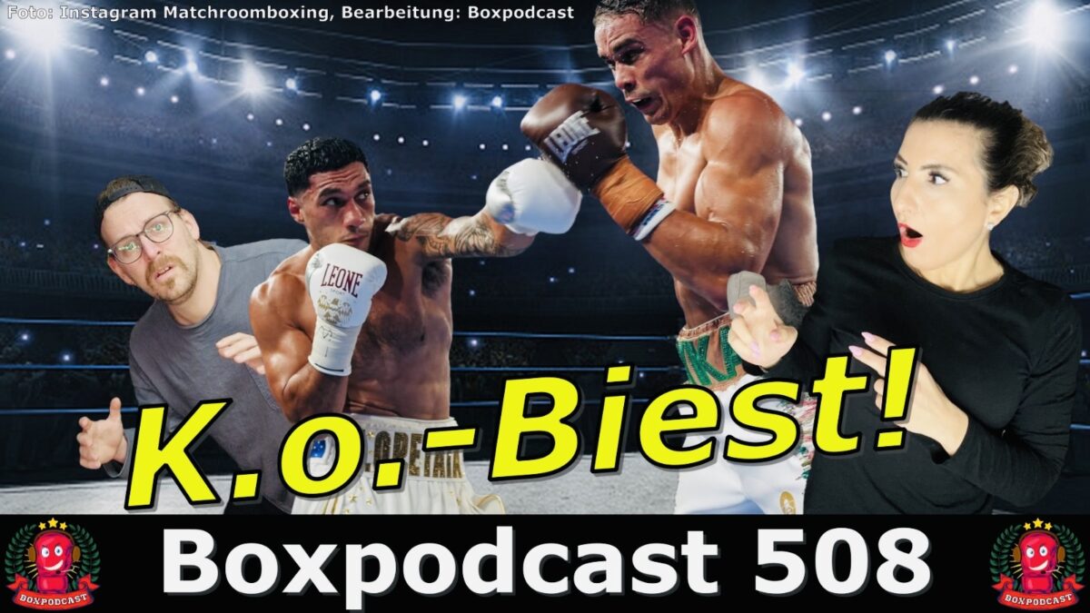 Boxpodcast 508 – Jai Opetaia knockt David Nyika in Runde 4 schwer aus!